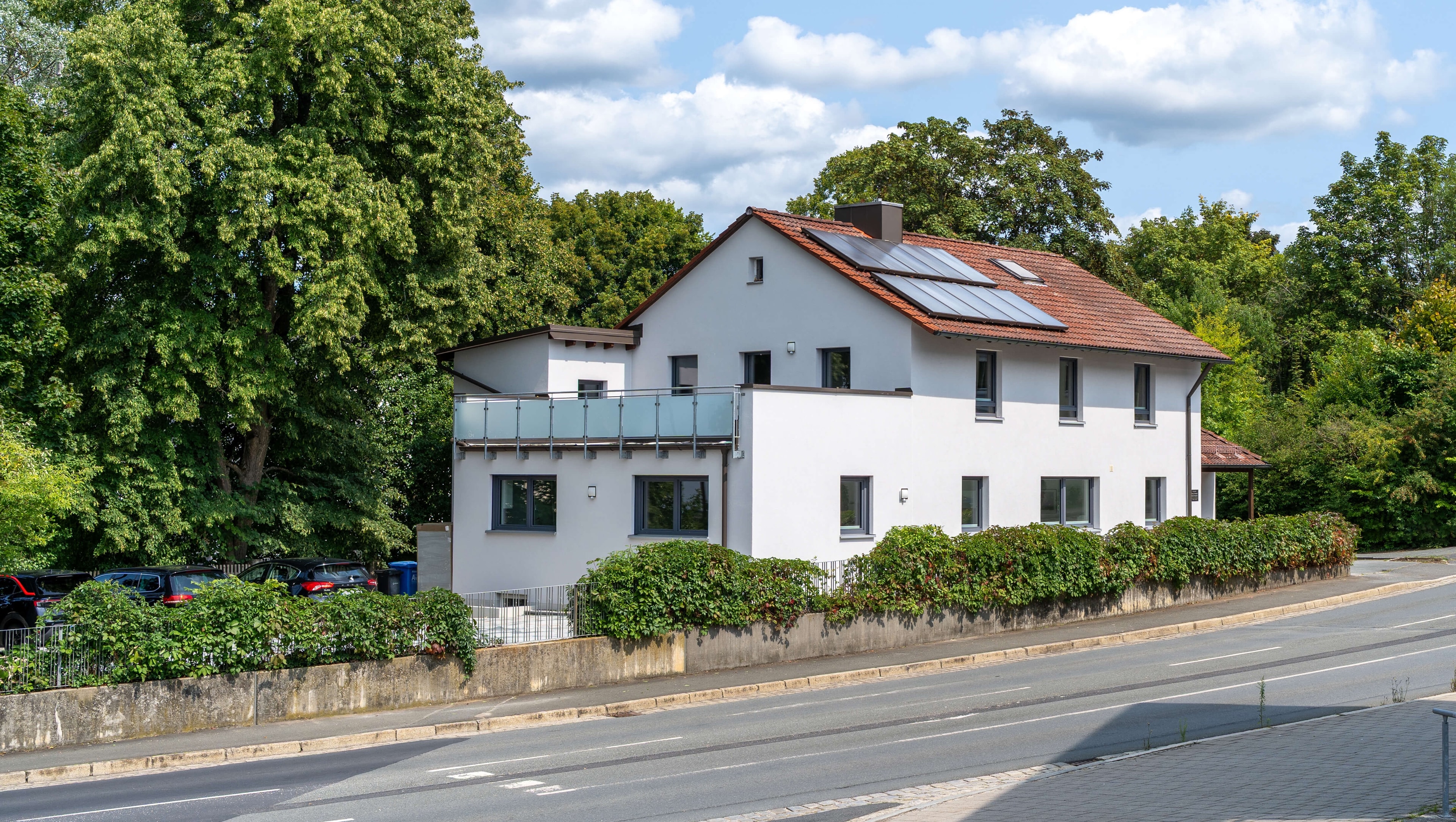 Außenansicht der Zahnarztpraxis in Pegnitz